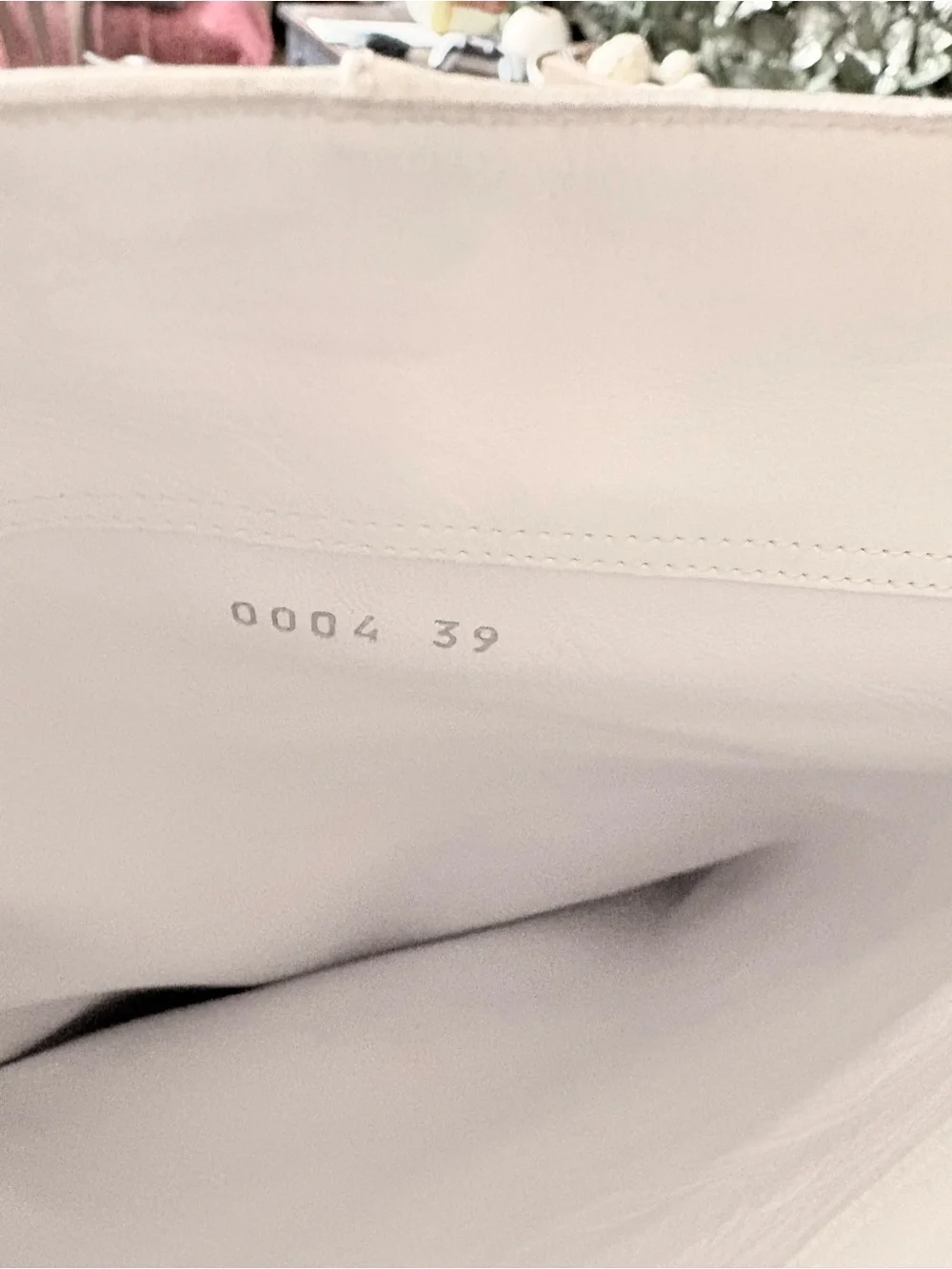 White Over-the-Knee Leather Boots with Low Heel